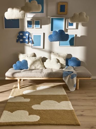 Kids rug Lumi Cream/Beige 120x170 cm