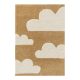 Kids rug Lumi Cream/Beige 15x15 cm Sample