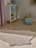 Kids rug Nori Beige 120x120 cm