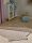 Kids rug Nori Beige 120x120 cm