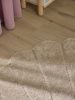 Kids rug Nori Beige 120x120 cm