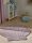 Kids rug Nori Rose 120x120 cm