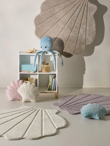 Kids rug Nori Rose 120x120 cm