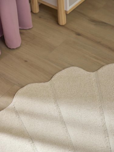 Kids rug Nori Cream 120x120 cm