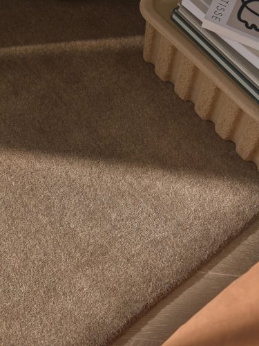 Wool Runner Vera Brown 80x300 cm