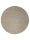 Round Wool Rug Vera Light Grey ø 200 cm round