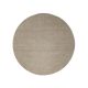 Round Wool Rug Vera Light Grey ø 250 cm round