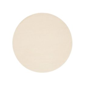 Round Wool Rug Vera Cream ø 200 cm round