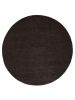Wool Runner Vera Dark Grey ø 160 cm round