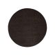Wool Runner Vera Dark Grey ø 160 cm round
