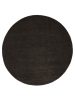 Wool Runner Vera Dark Grey ø 200 cm round