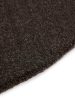 Wool Runner Vera Dark Grey ø 200 cm round