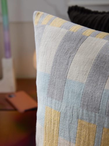 Cushion Cover Nico Multicolour/Yellow 45x45 cm