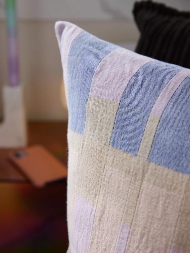 Cushion Cover Nico Multicolour/Purple 45x45 cm