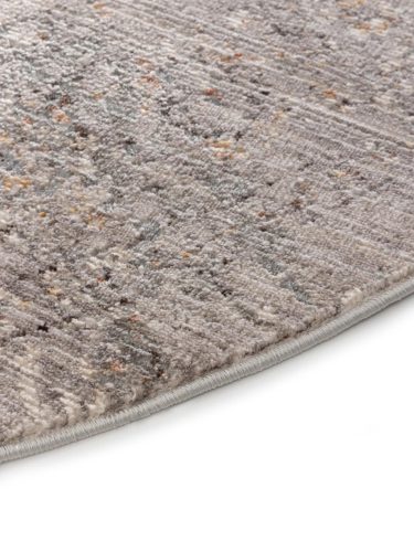 Rug Anwar Grey/Blue ø 240 cm round