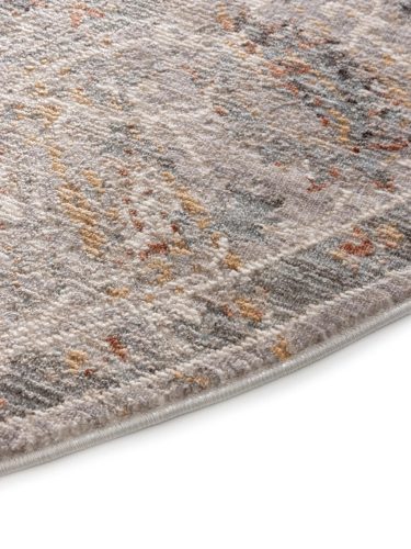 Rug Anwar Grau/Beige ø 240 cm round