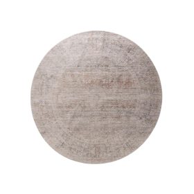 Rug Anwar Grau/Beige ø 240 cm round
