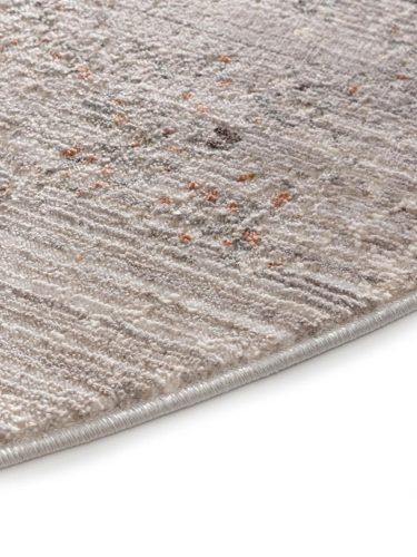 Rug Anwar Grau/Beige ø 240 cm round