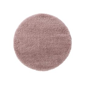 Shaggy rug Ava Rose ø 160 cm round