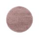 Shaggy rug Ava Rose ø 160 cm round