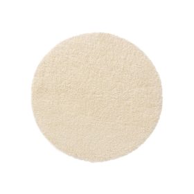 Shaggy rug Ava Cream ø 160 cm round