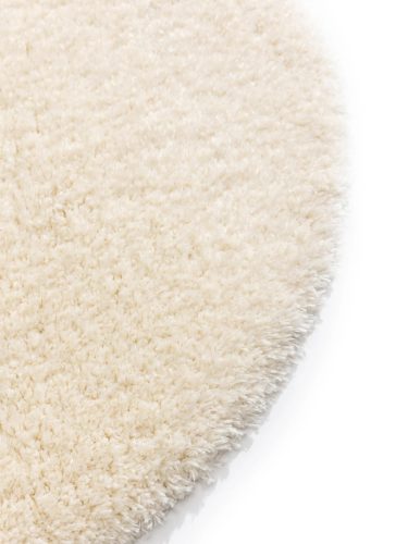 Shaggy rug Ava Cream ø 200 cm round