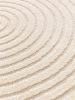 Round Rug Eve Cream 200x200 cm