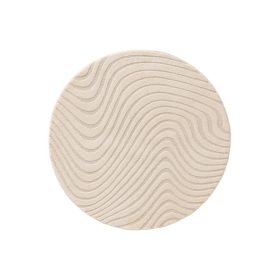 Round Rug Eve Cream 160x160 cm