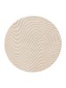 Round Rug Eve Cream 200x200 cm