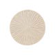 Round Rug Eve Cream 160x160 cm