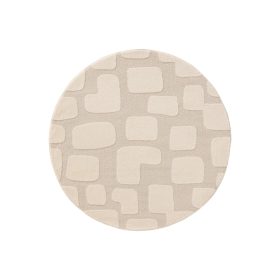 Round Rug Eve Cream 160x160 cm