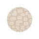 Round Rug Eve Cream 160x160 cm