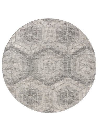 Kül- és Beltéri szőnyeg Bronco Grey ø 160 cm round