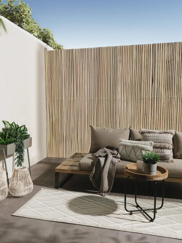 In- & Outdoor Runner Flora Cream 80x250 cm