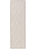 In- & Outdoor Runner Flora Cream 80x300 cm