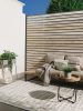 In- & Outdoor Rug Flora Grey 160x230 cm