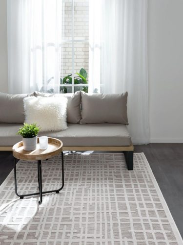 In- & Outdoor Rug Flora Grey 200x300 cm