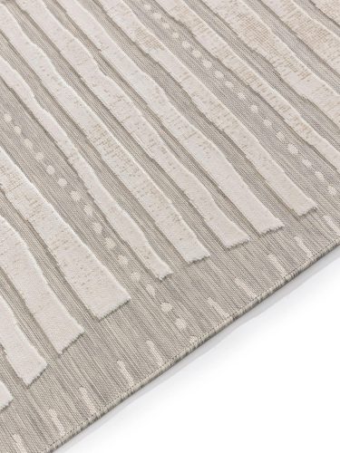 In- & Outdoor Rug Flora Grey 80x150 cm