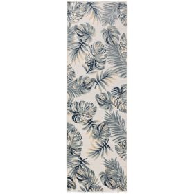 In- & Outdoor Rug Flora Multicolour 80x250 cm