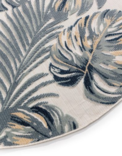 In- & Outdoor Rug Flora Multicolour ø 200 cm round