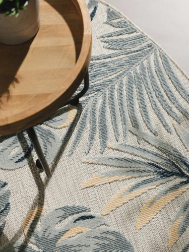 In- & Outdoor Rug Flora Multicolour ø 200 cm round