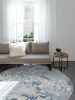 In- & Outdoor Rug Flora Multicolour ø 200 cm round