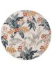 In- & Outdoor Rug Flora Multicolour ø 200 cm round