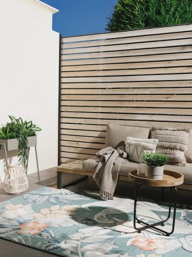 In- & Outdoor Rug Flora Multicolour 80x150 cm