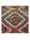 Rug Casa Multicolour 200x200 cm