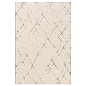 Rug Elanie Cream/Grey 15x15 cm Sample