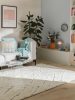 Rug Elanie Cream/Grey 15x15 cm Sample