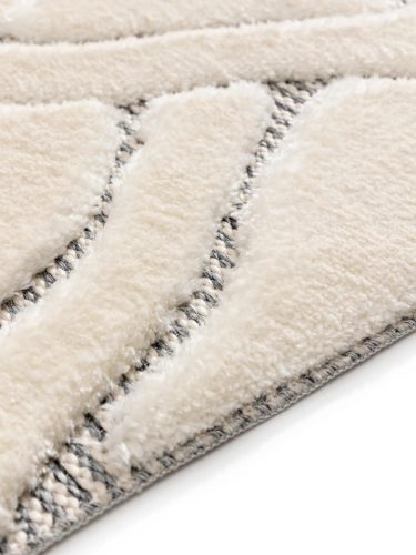 Rug Elanie Cream/Grey 15x15 cm Sample