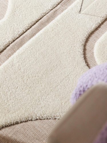 Rug Elanie Cream/Beige 15x15 cm Sample