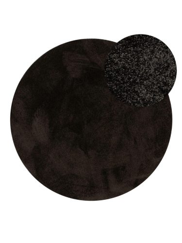 Mosható szőnyeg Nina Charcoal ø 200 cm round
